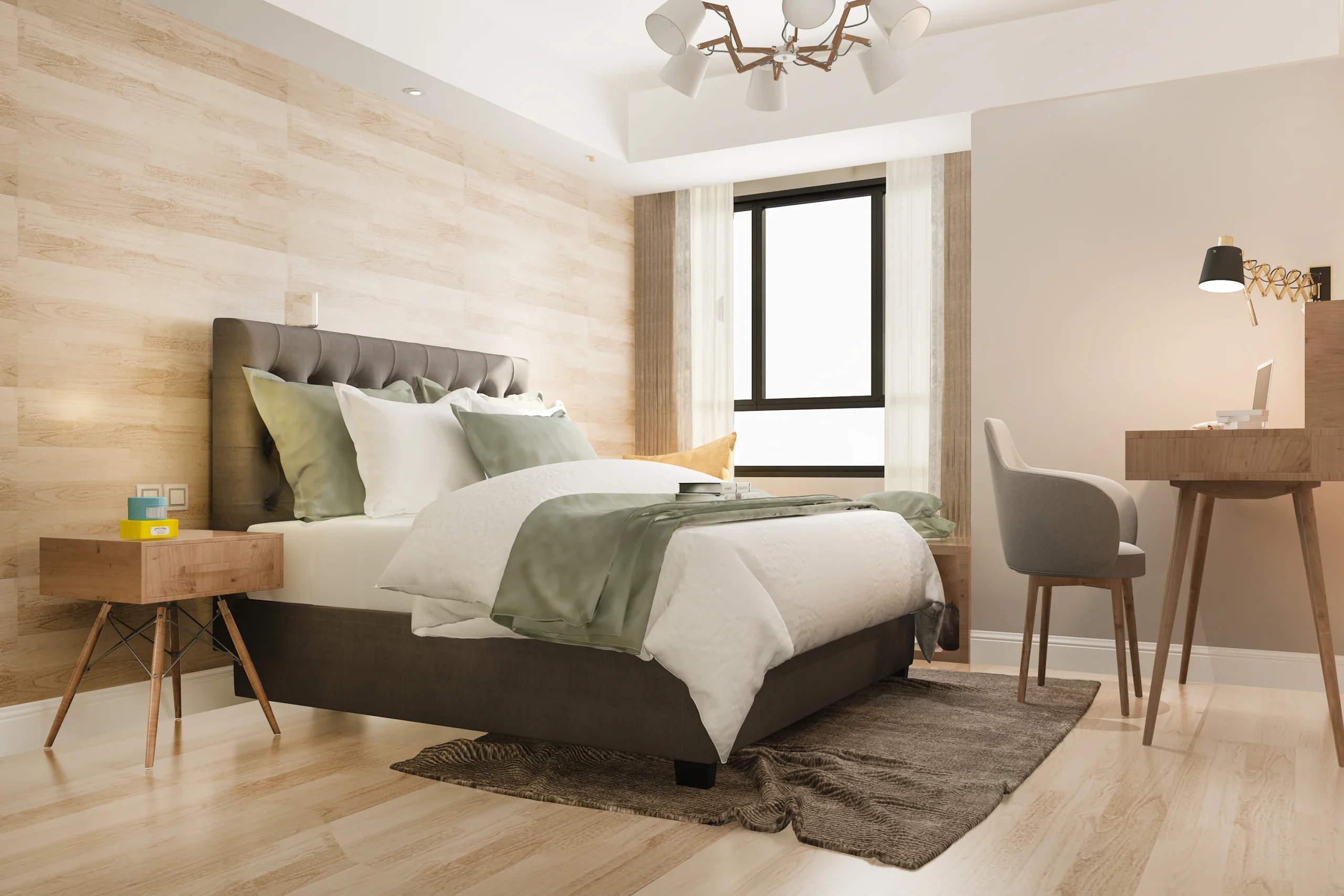 Best Bedroom Interior Designer in Hyderabad – LH Interiors for stylish and cozy spaces.