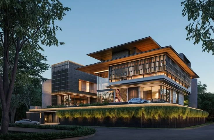 best contemporary villa in Hyderabad