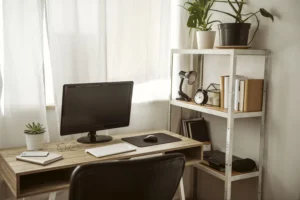 best home office set up interior in hyderabad
