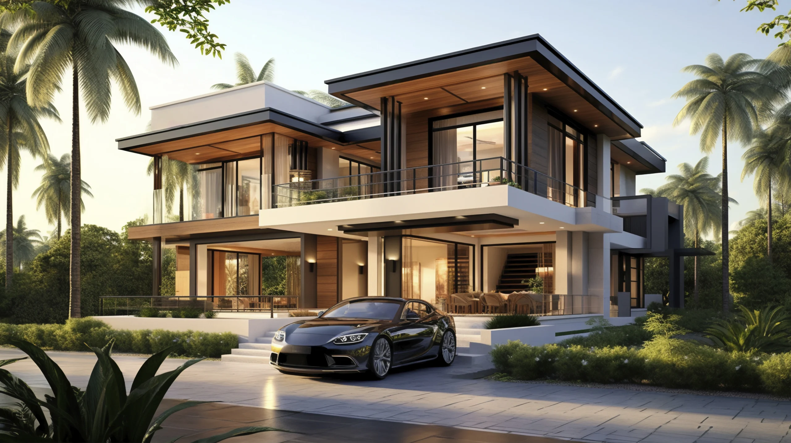 best modern villa designer in Hyderabad