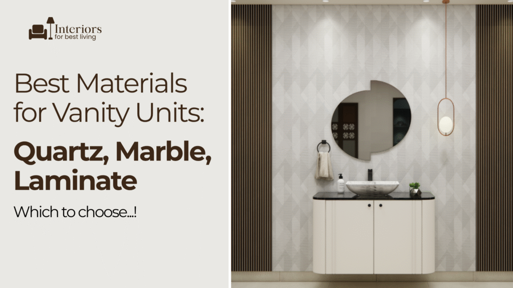 Best Materials for Vanity Units