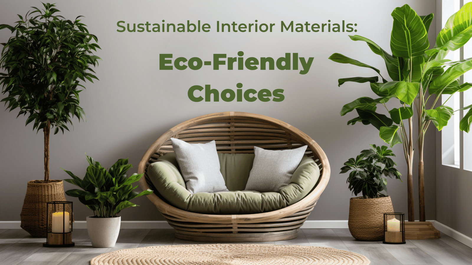 Sustainable Interior Materials: Eco-Friendly Choices