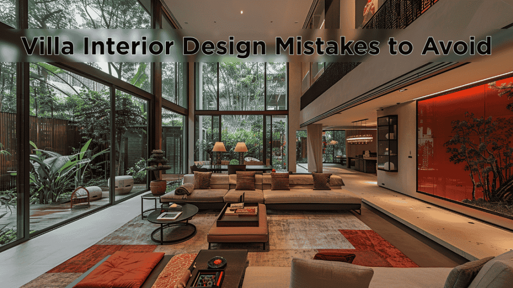 Villa Interior Design Mistakes