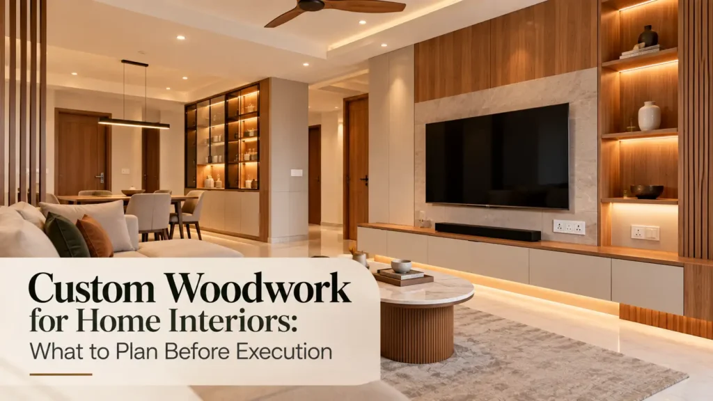 Custom Woodwork for Home Interiors