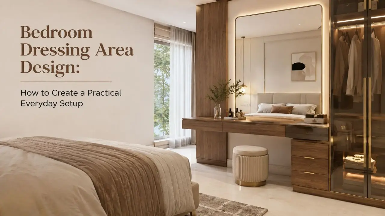 Bedroom Dressing Area Design