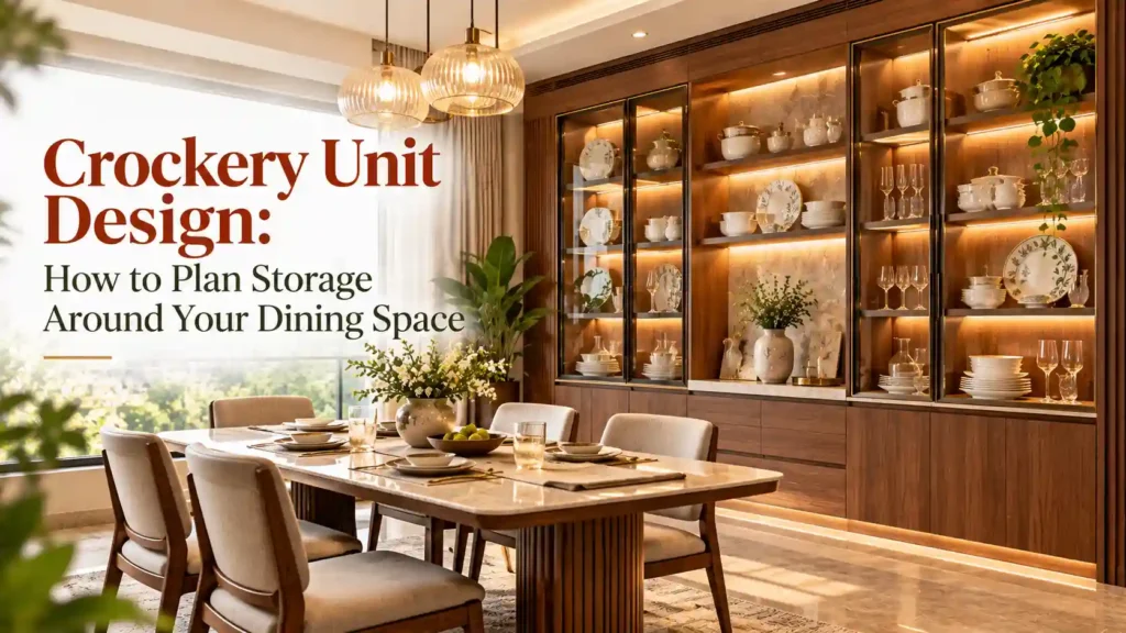 Crockery Unit Design